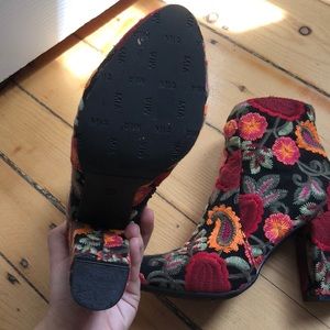 Mia Shoes Shoes - MIA embroidered booties Mia Shoes Shoes - MIA embroidered booties